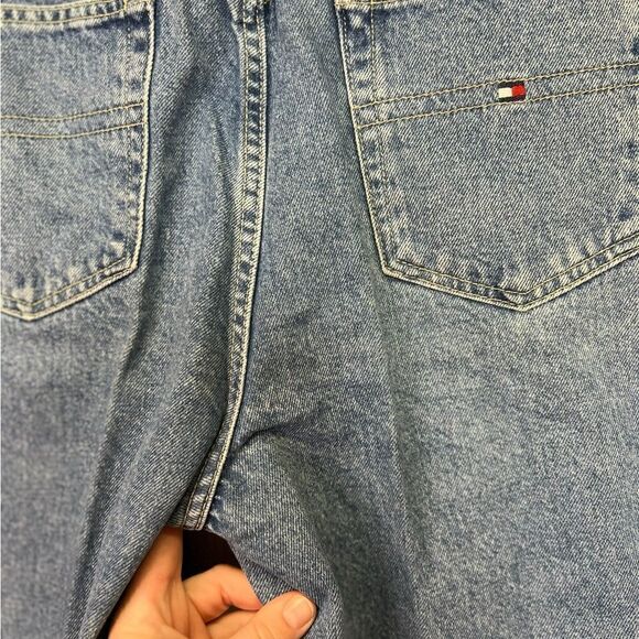 Tommy Hilfiger Womens 16/R31 Relaxed Straight Leg High Waist Denim Jeans - Picture 6 of 16